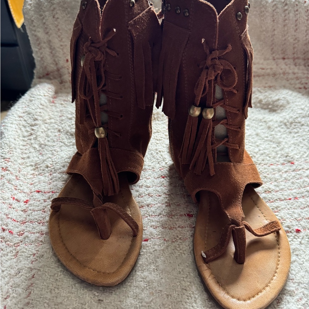Spell Fringe Sandals 40 vintage unicorn! - Picture 2 of 11